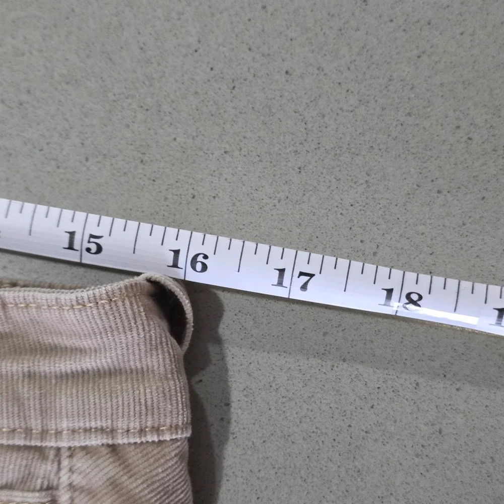 Levis 505 Straight Leg Corduroy Pants‎ Tan Khaki Mens 31x32 5-Pocket Trousers
